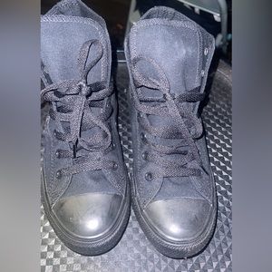 Black converse size 3 wore a few times